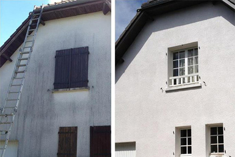 Nettoyage maison façade-Lyon